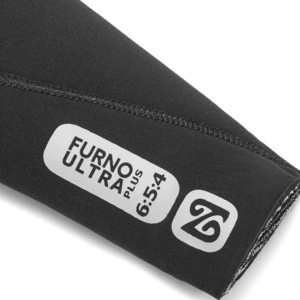 2025 Nyord Womens Furno Ultra Plus 6/5/4mm Hooded Chest Zip Wetsuit FUPW654001 - Black